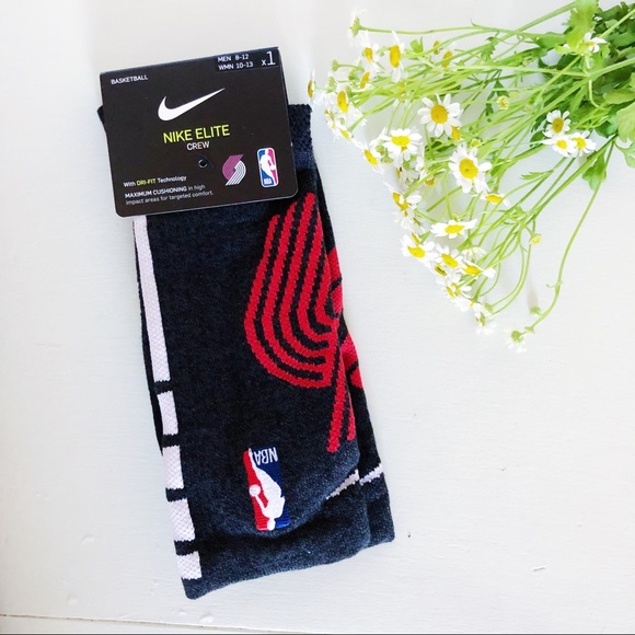 Nike Other - Nike Elite NBA Portland Trailblazer Socks